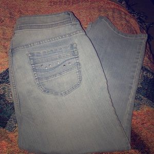 Chico’s light blue size 12 stretch capris